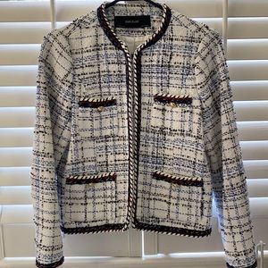 Zara tweed blazer XS